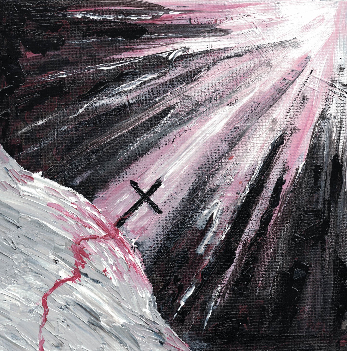 Cross Acrylic 12x12"