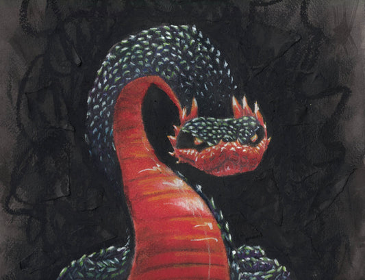 Monster Snake 12x15"
