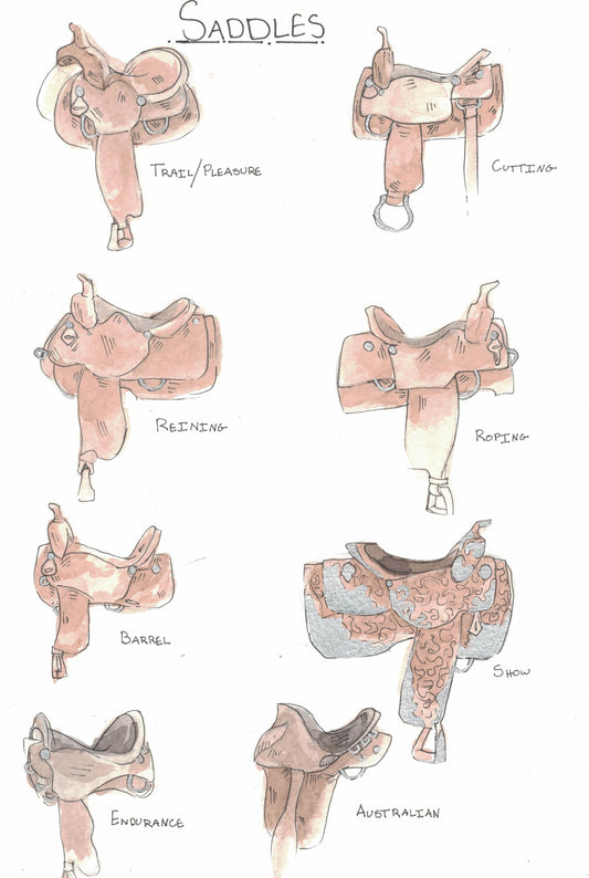 Western Saddles (Types)