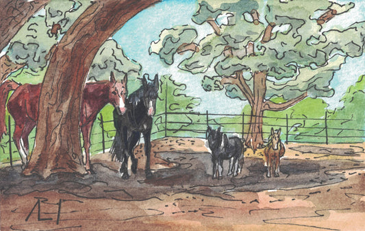 Generous Herd -- Print